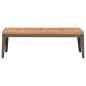 vidaXL Mesa de centro de jardín madera maciza de acacia 110x55x36 cm vidaXL Mesa de centro de jardín madera maciza de acacia 110x55x36 cm