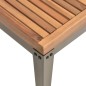 vidaXL Mesa de centro de jardín madera maciza de acacia 110x55x36 cm vidaXL Mesa de centro de jardín madera maciza de acacia 110x55x36 cm