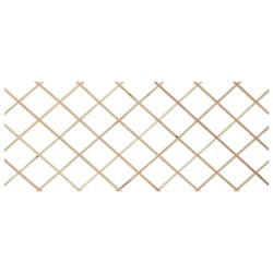 vidaXL Vallas enrejado 5 uds madera maciza de abeto 180x80 cm