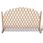 vidaXL Valla enrejada de madera maciza 180x100 cm vidaXL Valla enrejada de madera maciza 180x100 cm