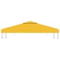 vidaXL Toldo de cenador 2 niveles 310 g/m² 3x3 m amarillo vidaXL Toldo de cenador 2 niveles 310 g/m² 3x3 m amarillo