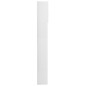 vidaXL Armario para lavadora blanco brillante 64x25,5x190 cm
