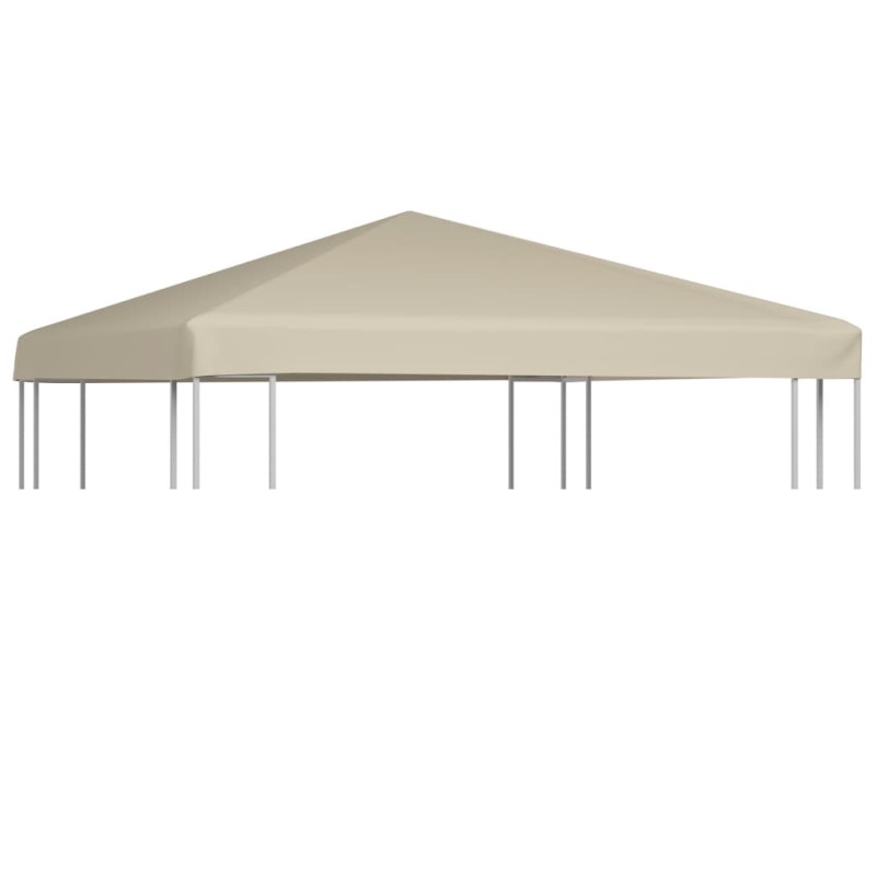vidaXL Toldo de cenador 310 g/m² 3x3 m beige vidaXL Toldo de cenador 310 g/m² 3x3 m beige