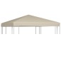 vidaXL Toldo de cenador 310 g/m² 3x3 m beige vidaXL Toldo de cenador 310 g/m² 3x3 m beige