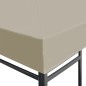 vidaXL Toldo de cenador 310 g/m² 3x3 m beige vidaXL Toldo de cenador 310 g/m² 3x3 m beige