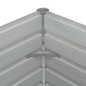 vidaXL Mesa de cultivo de acero galvanizado marrón 160x80x77 cm vidaXL Mesa de cultivo de acero galvanizado marrón 160x80x77 cm