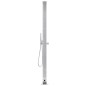 vidaXL Ducha de jardín acero inoxidable 220 cm vidaXL Ducha de jardín acero inoxidable 220 cm