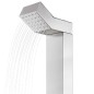 vidaXL Ducha de jardín acero inoxidable 220 cm vidaXL Ducha de jardín acero inoxidable 220 cm