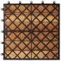 vidaXL Baldosas de terraza diseño vertical 10 unidades acacia 30x30 cm vidaXL Baldosas de terraza diseño vertical 10 unidades acacia 30x30 cm