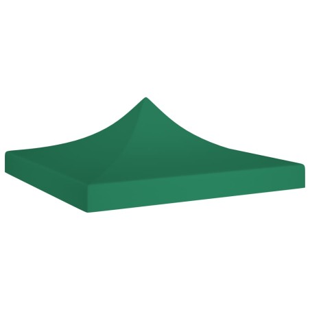 vidaXL Techo de carpa para celebraciones verde 3x3 m 270 g/m²