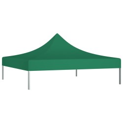 vidaXL Techo de carpa para celebraciones verde 3x3 m 270 g/m²