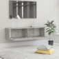 vidaXL Mueble para TV madera contrachapada gris hormigón 120x30x30 cm vidaXL Mueble para TV madera contrachapada gris hormigón 120x30x30 cm