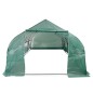 vidaXL Invernadero tienda portátil estructura de acero 18 m² vidaXL Invernadero tienda portátil estructura de acero 18 m²