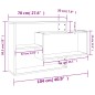 vidaXL Estantes de pared de contrachapada gris hormigón 104x20x58,5 cm vidaXL Estantes de pared de contrachapada gris hormigón 104x20x58,5 cm