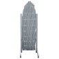 vidaXL Valla de enrejado de madera maciza de abeto gris 1,8x1 m vidaXL Valla de enrejado de madera maciza de abeto gris 1,8x1 m