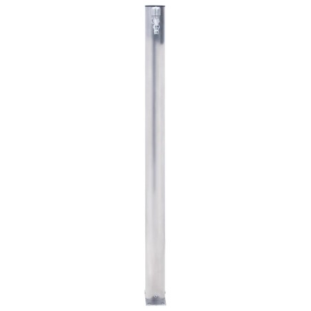 vidaXL Fuente de agua para jardín acero inoxidable redonda 100 cm