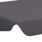 vidaXL Dosel de repuesto columpio jardín antracita 188/168x145/110 cm vidaXL Dosel de repuesto columpio jardín antracita 188/168x145/110 cm