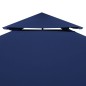 vidaXL Cubierta de repuesto de cenador 310 g/m² azul oscuro 3x3 m vidaXL Cubierta de repuesto de cenador 310 g/m² azul oscuro 3x3 m