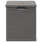 vidaXL Caja de almacenamiento de jardín 90 L marrón vidaXL Caja de almacenamiento de jardín 90 L marrón