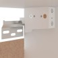 vidaXL Armario colgante cocina madera ingeniería blanco brillo vidaXL Armario colgante cocina madera ingeniería blanco brillo