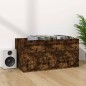 vidaXL Caja para discos de vinilo contrachapado color roble 71x34x36cm vidaXL Caja para discos de vinilo contrachapado color roble 71x34x36cm