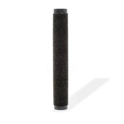 vidaXL Alfombra de entrada rectangular de nudo 80x120 cm negra