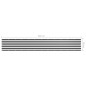 vidaXL Toldo para balcón tela oxford gris antracita y blanco 90x600 cm vidaXL Toldo para balcón tela oxford gris antracita y blanco 90x600 cm
