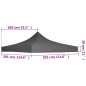 vidaXL Techo de carpa para celebraciones 3x3 m gris antracita vidaXL Techo de carpa para celebraciones 3x3 m gris antracita