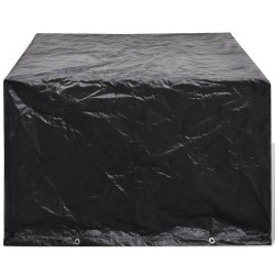 vidaXL Cubierta para muebles de jardín 8 ojales 113x113x73 cm