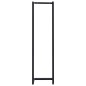 vidaXL Toallero de hierro negro 25x20x95 cm vidaXL Toallero de hierro negro 25x20x95 cm