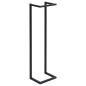 vidaXL Toallero de hierro negro 25x20x95 cm vidaXL Toallero de hierro negro 25x20x95 cm