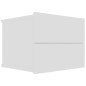 vidaXL Mesitas de noche 2 uds madera contrachapada blanco 40x30x30 cm vidaXL Mesitas de noche 2 uds madera contrachapada blanco 40x30x30 cm