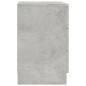vidaXL Mesitas de noche 2 unidades aglomerado gris hormigón 38x35x56cm vidaXL Mesitas de noche 2 unidades aglomerado gris hormigón 38x35x56cm
