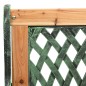 vidaXL Banco de jardín hierro fundido y madera de abeto maciza 122 cm vidaXL Banco de jardín hierro fundido y madera de abeto maciza 122 cm