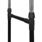 vidaXL Perchero ajustable para ropa 4 ruedas 2 barras vidaXL Perchero ajustable para ropa 4 ruedas 2 barras