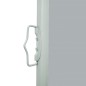 vidaXL Toldo lateral retráctil para patio gris 140x600 cm vidaXL Toldo lateral retráctil para patio gris 140x600 cm