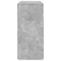 vidaXL Aparador con luces LED gris hormigón 80x35x75 cm vidaXL Aparador con luces LED gris hormigón 80x35x75 cm