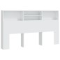 vidaXL Mueble cabecero blanco 180x19x103,5 cm vidaXL Mueble cabecero blanco 180x19x103,5 cm