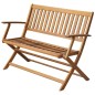 vidaXL Banco de jardín 120 cm madera de acacia maciza vidaXL Banco de jardín 120 cm madera de acacia maciza