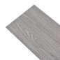 vidaXL Lamas para suelo de PVC autoadhesivas 5,02m² 2mm gris oscuro vidaXL Lamas para suelo de PVC autoadhesivas 5,02m² 2mm gris oscuro
