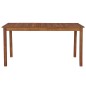 vidaXL Mesa de jardín madera maciza de acacia 150x90x74 cm vidaXL Mesa de jardín madera maciza de acacia 150x90x74 cm