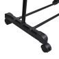 vidaXL Perchero ajustable para ropa 4 ruedas 1 barras vidaXL Perchero ajustable para ropa 4 ruedas 1 barras