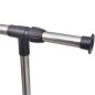 vidaXL Perchero ajustable para ropa 4 ruedas 1 barras vidaXL Perchero ajustable para ropa 4 ruedas 1 barras