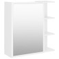 vidaXL Armario con espejo de baño madera contrachapada 62,5x20,5x64 cm vidaXL Armario con espejo de baño madera contrachapada 62,5x20,5x64 cm