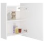 vidaXL Armario con espejo de baño madera contrachapada 62,5x20,5x64 cm vidaXL Armario con espejo de baño madera contrachapada 62,5x20,5x64 cm
