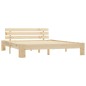 vidaXL Estructura de cama de madera maciza de pino 160x200 cm