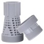 vidaXL Conectores de manguera de piscina 2 piezas plástico vidaXL Conectores de manguera de piscina 2 piezas plástico