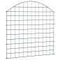 vidaXL Set de valla de jardín arqueada verde 77,5x78,5 cm vidaXL Set de valla de jardín arqueada verde 77,5x78,5 cm