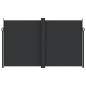 vidaXL Toldo lateral retráctil negro 200x600 cm vidaXL Toldo lateral retráctil negro 200x600 cm