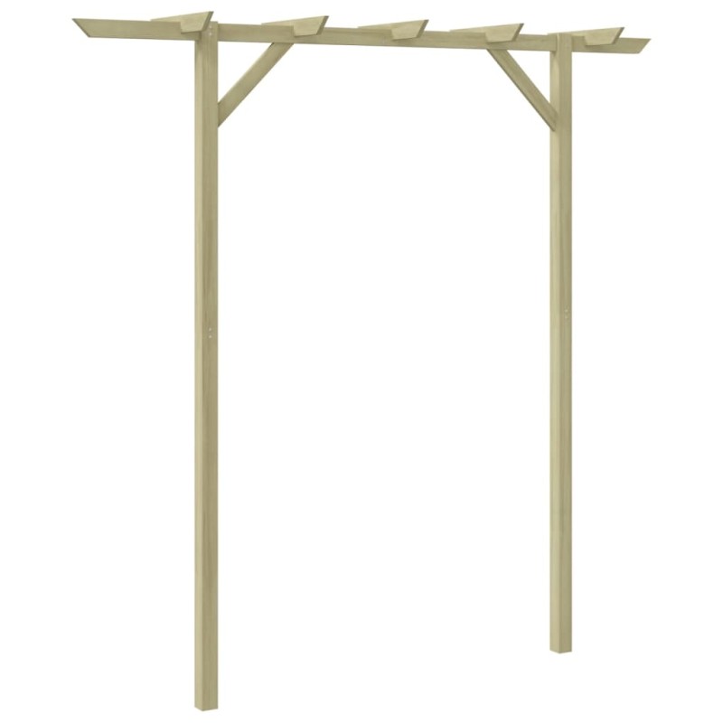 vidaXL Pérgola de jardín de madera 200x40x205 cm vidaXL Pérgola de jardín de madera 200x40x205 cm